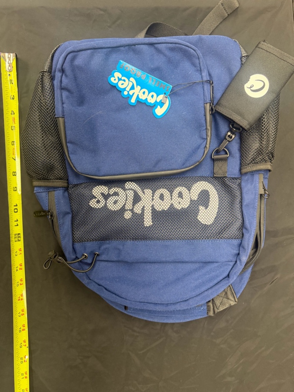 Cookies Navy Blue Everyday Backpack with Padded Straps